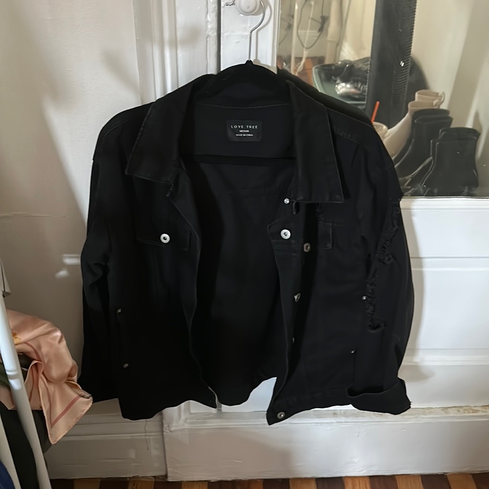 Black Denim Jacket